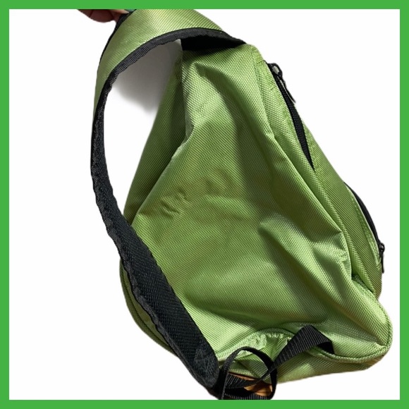 Atlantic Lime Shoulder Travel Backpack - Picture 2 of 5